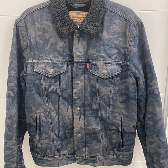 Levi’s Justin Timberlake Sherpa‑lined Trucker Jacket - Picture 1 of 3